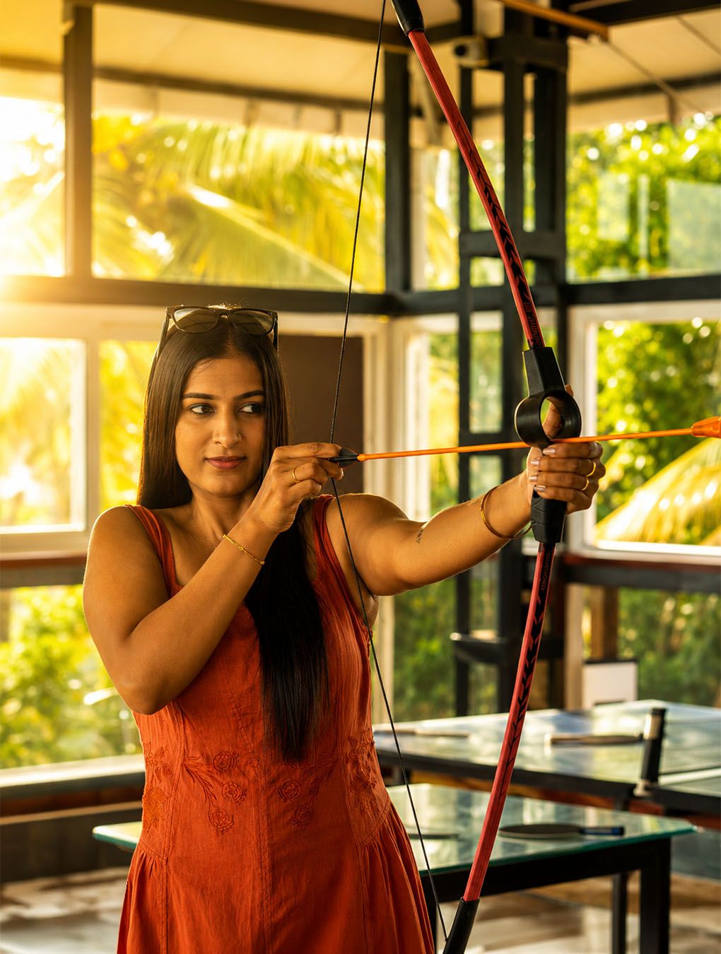 Traditional Archery Shooting